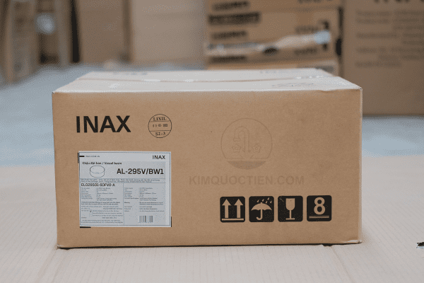 Hộp Sản Phẩm Chậu Rửa Lavabo INAX AL-295V Đặt Bàn Aqua Ceramic