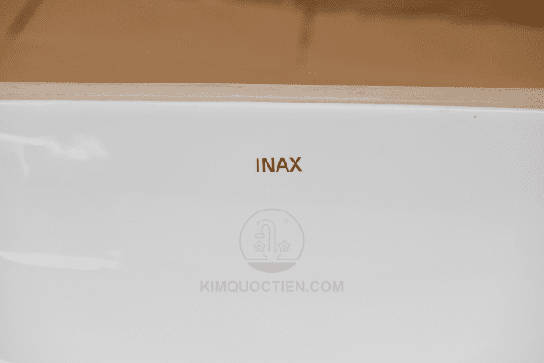Logo INAX Trên Chậu Rửa Lavabo INAX L-2298V Âm Bàn
