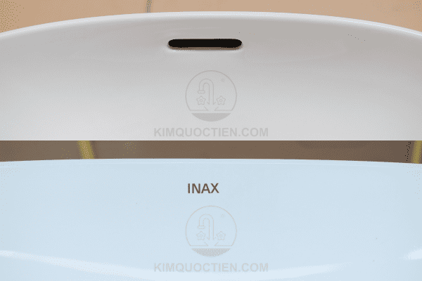 Vành Chậu Rửa Lavabo INAX AL-642V Đặt Bàn Màu Trắng Sạch Sẽ