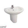 Chậu Rửa Lavabo COTTO C0107 Treo Tường Kháng Khuẩn