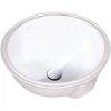 Chậu Rửa Lavabo COTTO C0513 Circle Âm Bàn