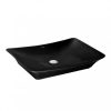 Chậu Rửa Lavabo COTTO C0911 MBK Đặt Bàn Màu Đen