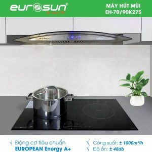 Máy Hút Mùi EUROSUN EH-90K27S Treo Tường 90cm