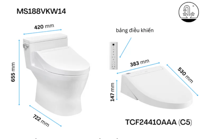 TOTO MS188VKW14