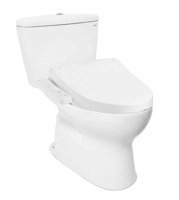 Bồn Cầu Điện Tử TOTO CS300DRW11#W Kèm Nắp Rửa Điện Tử WASHLET Dòng S7 - TCF4911Z (220V)