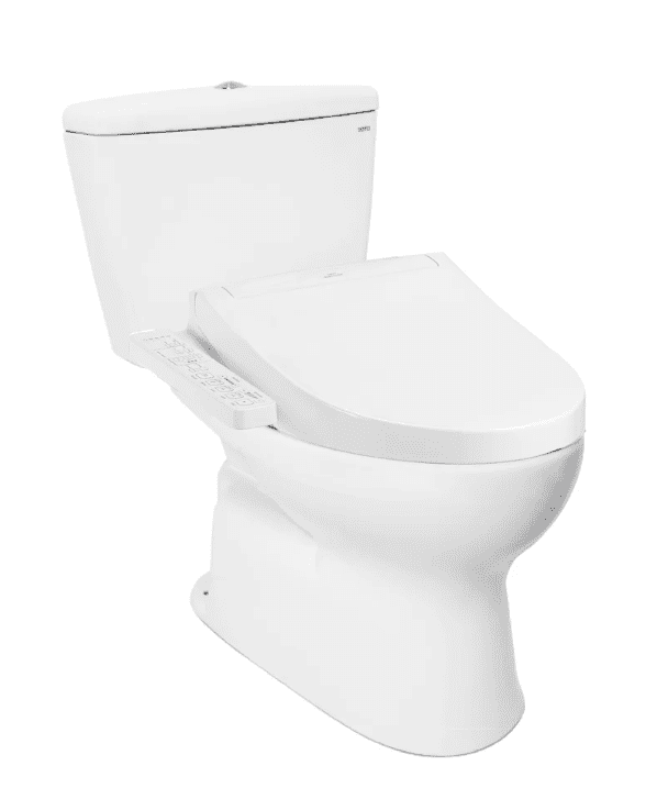 Bồn Cầu Điện Tử TOTO CS325DRW16#W Kèm Nắp Rửa Điện Tử WASHLET Dòng C2 - TCF23410AAA (220V)