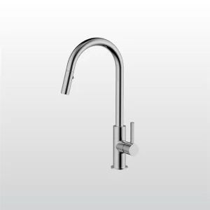 Vòi Chậu Rửa Chén MALLOCA K012C Nóng Lạnh Dây Rút