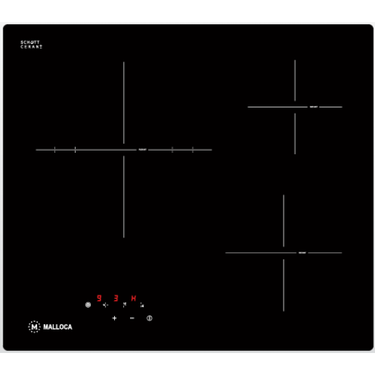 Bếp Điện MALLOCA MR 593 3 Vùng Nấu