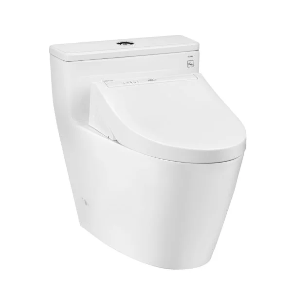 Bồn Cầu WASHLET TOTO MS625DW14 1 Khối Kèm Nắp Điện Tử TCF24460AAA (220V)