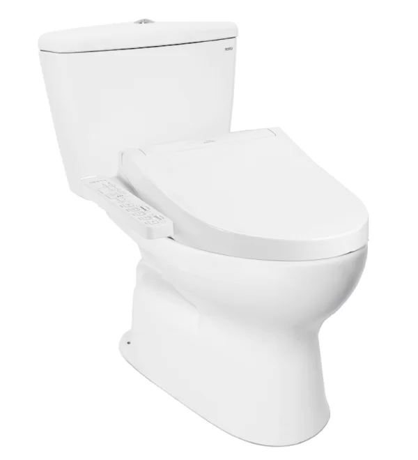 Bồn Cầu Điện Tử TOTO CS300DRW16#W Kèm Nắp Rửa Điện Tử WASHLET Dòng C2 - TCF23410AAA (220V)