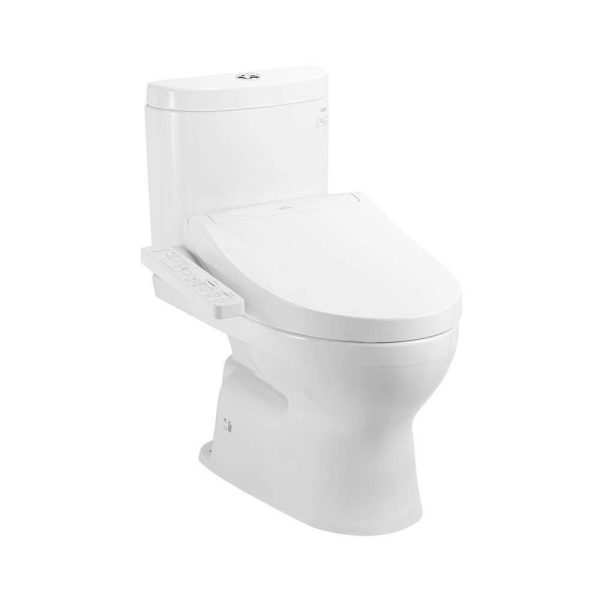 Bồn Cầu Điện Tử TOTO CS325DRW16#W Kèm Nắp Rửa Điện Tử WASHLET Dòng C2 - TCF23410AAA (220V)