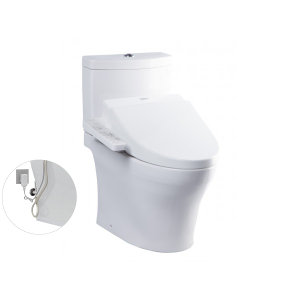 Bồn Cầu Điện Tử TOTO CS769DRW7#XW Kèm Nắp Rửa Điện Tử WASHLET Dòng C2 - TCF6631A (220V)