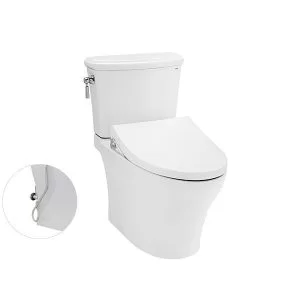 Bồn Cầu TOTO CS986GE4#XW 2 Khối Nắp Rửa Cơ TCW1211A