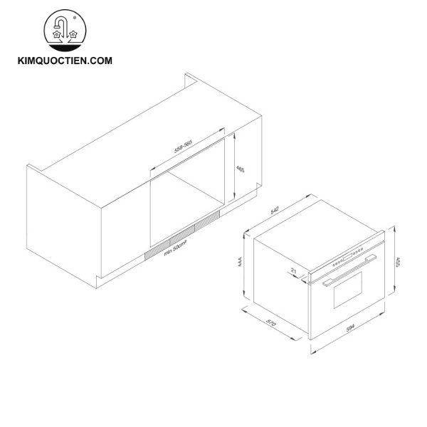 Lò nướng âm tủ Malloca MOV35-IX03 
