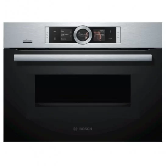 Lò Nướng Kết Hợp Vi Sóng BOSCH HMH.CMG656BS6B Âm Tủ 45L Serie 8