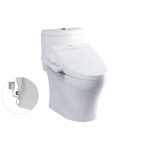 Bồn Cầu Điện Tử TOTO MS889DRW7#XW Kèm Nắp Rửa Điện Tử WASHLET Dòng C2 - TCF6631A (220V)