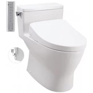 Bồn Cầu Điện Tử TOTO MS188VKW11#XW/T53P100VR Kèm Nắp Rửa Điện Tử WASHLET Dòng S7 - TCF4911Z (220V)