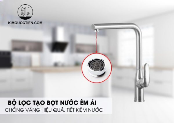 Vòi Chậu Rửa Chén MALLOCA K520S Nóng Lạnh