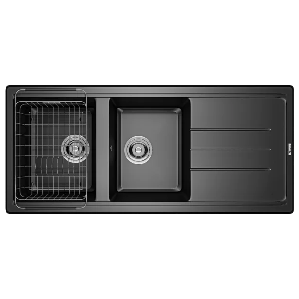Chậu Rửa Chén KONOX PHOENIX 1160 Black Màu Đen
