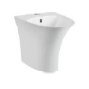 Chậu Rửa Lavabo BELLO BB - 800601 Treo Tường Liền Chân