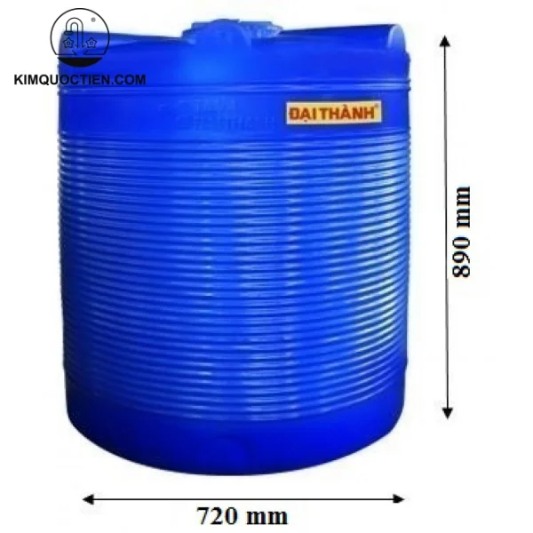 Bồn Nhựa ĐT BNDTNM300Đ Thế Hệ Mới Đứng 4 lớp cao cấp giúp độ bền vượt trội