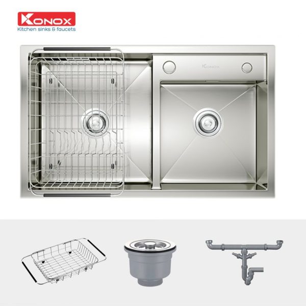 Chậu Rửa Chén KONOX KN7847DO 2 Hộc