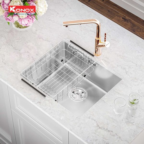 Chậu Rửa Chén KONOX Cube 5444SU Inox 1 Hộc