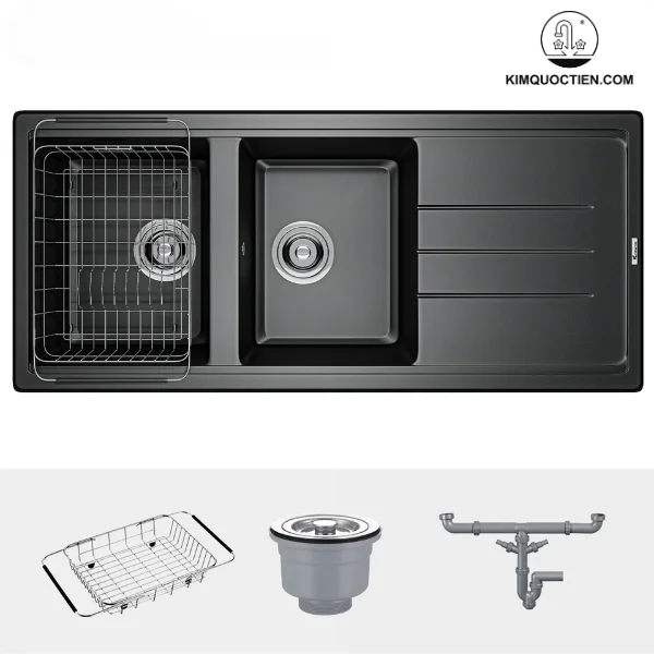 Lớp Nano bạc không chỉ mang đến khả năng diệt khuẩn mà còn giúp lấp đầy các khoảng trống, tăng độ bền cho bề mặt chậu