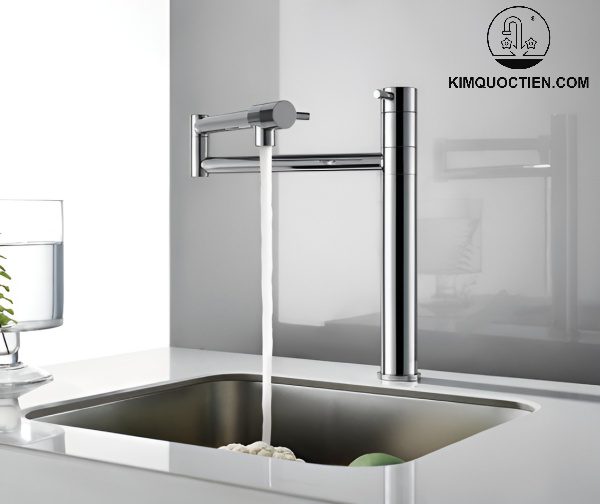Chức năng xoay linh hoạt tạo điều kiện sử dụng vòi tối đa 