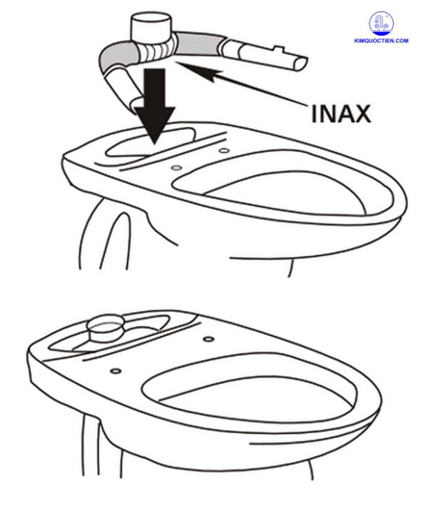 Cách lắp đặt bồn cầu inax