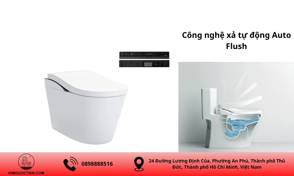 công nghệ bồn cầu toto