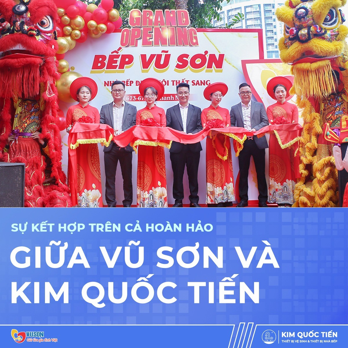 Kim Quốc Tiến & Bếp Vũ Sơn - Cú “bắt tay” tạo nên sự thành công