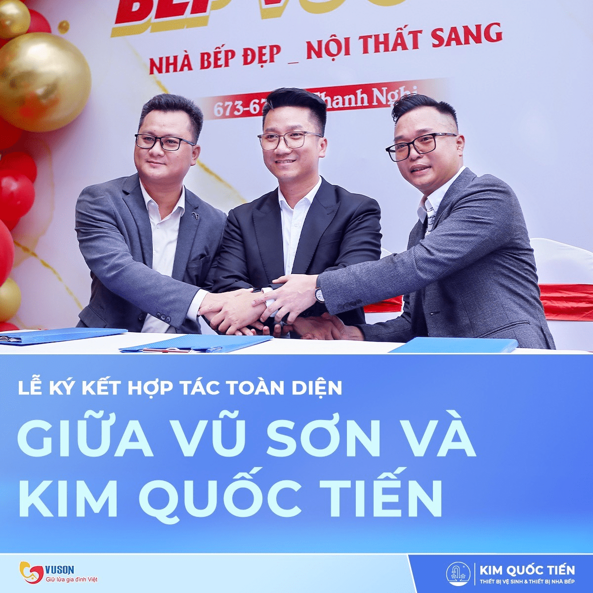 Kim Quốc Tiến & Bếp Vũ Sơn - Cú “bắt tay” tạo nên sự thành công