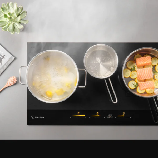 Bếp Từ Âm 3 Vùng Nấu Malloca Skylux MH-803