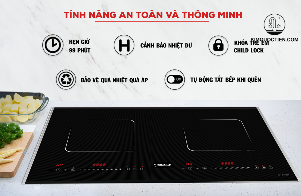 Bếp Từ 2 Vùng Nấu CHEF'S EH-DIH320