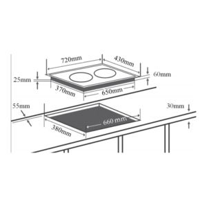 Bếp từ đôi CHEF'S EH-DIH990