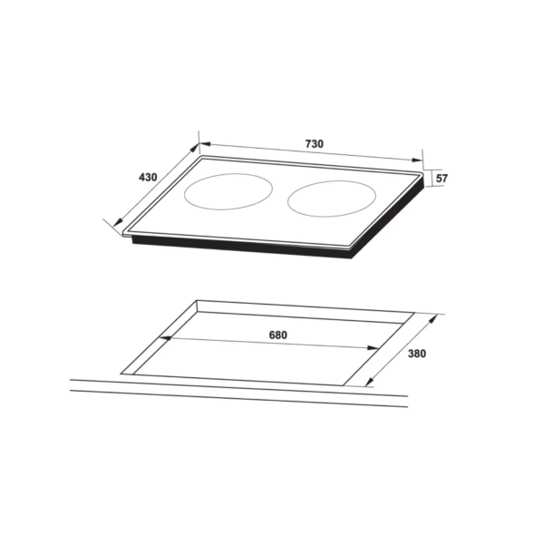 bếp từ hafele hc i3732a