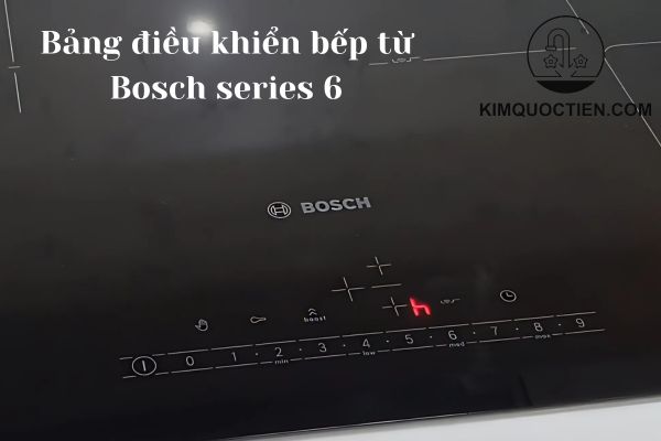 cách sử dụng bếp từ Bosch