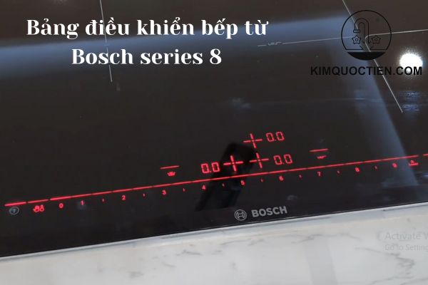 cách sử dụng bếp từ Bosch