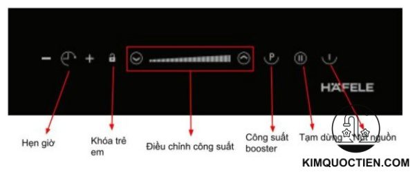 cách sử dụng bếp từ hafele