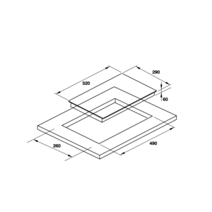 Bếp Điện HAFELE HC-R302D 536.61.670 Domino 2 Vùng Nấu