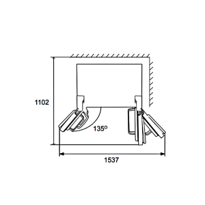 Tủ Lạnh HF-SB5601FB Hafele 534.14.100