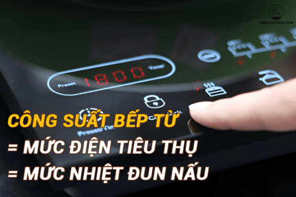 bếp từ có tốn điện không