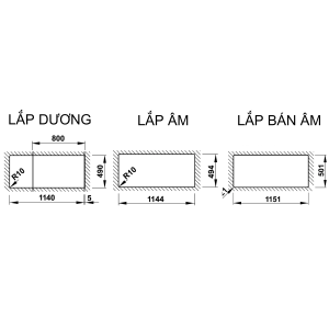 Chậu Rửa Chén HAFELE HS-GD11651 570.33.430 Đá Màu Kem