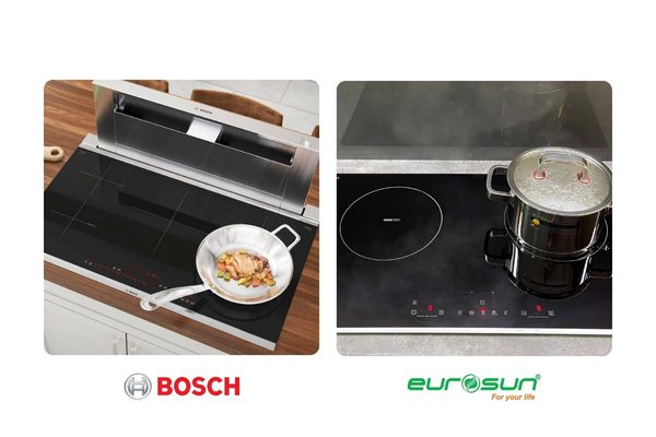 so sánh bếp từ bosch và eurosun