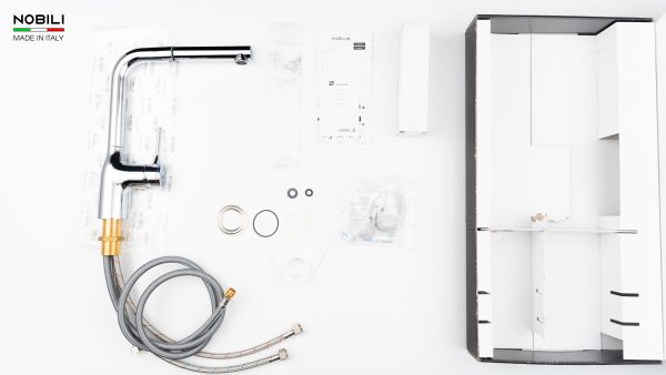 VÒI Rửa Bát DÂY RÚT NÓNG LẠNH MANIA NB215T
