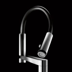 VÒI BẾP NÓNG LẠNH CẦN MỀM 2 DẦU XẢ