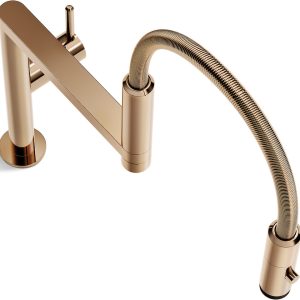 VÒI BẾP NÓNG LẠNH CẦN MỀM 2 DẦU XẢ