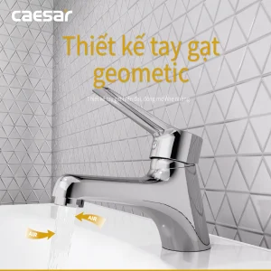 Vòi lavabo Caesar nóng lạnh B330CU