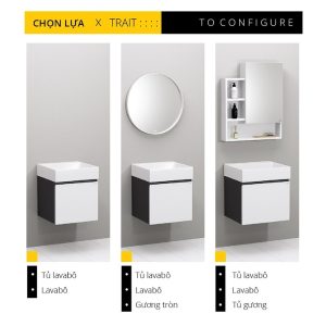 Tủ lavabo Caesar EH05255ATGV